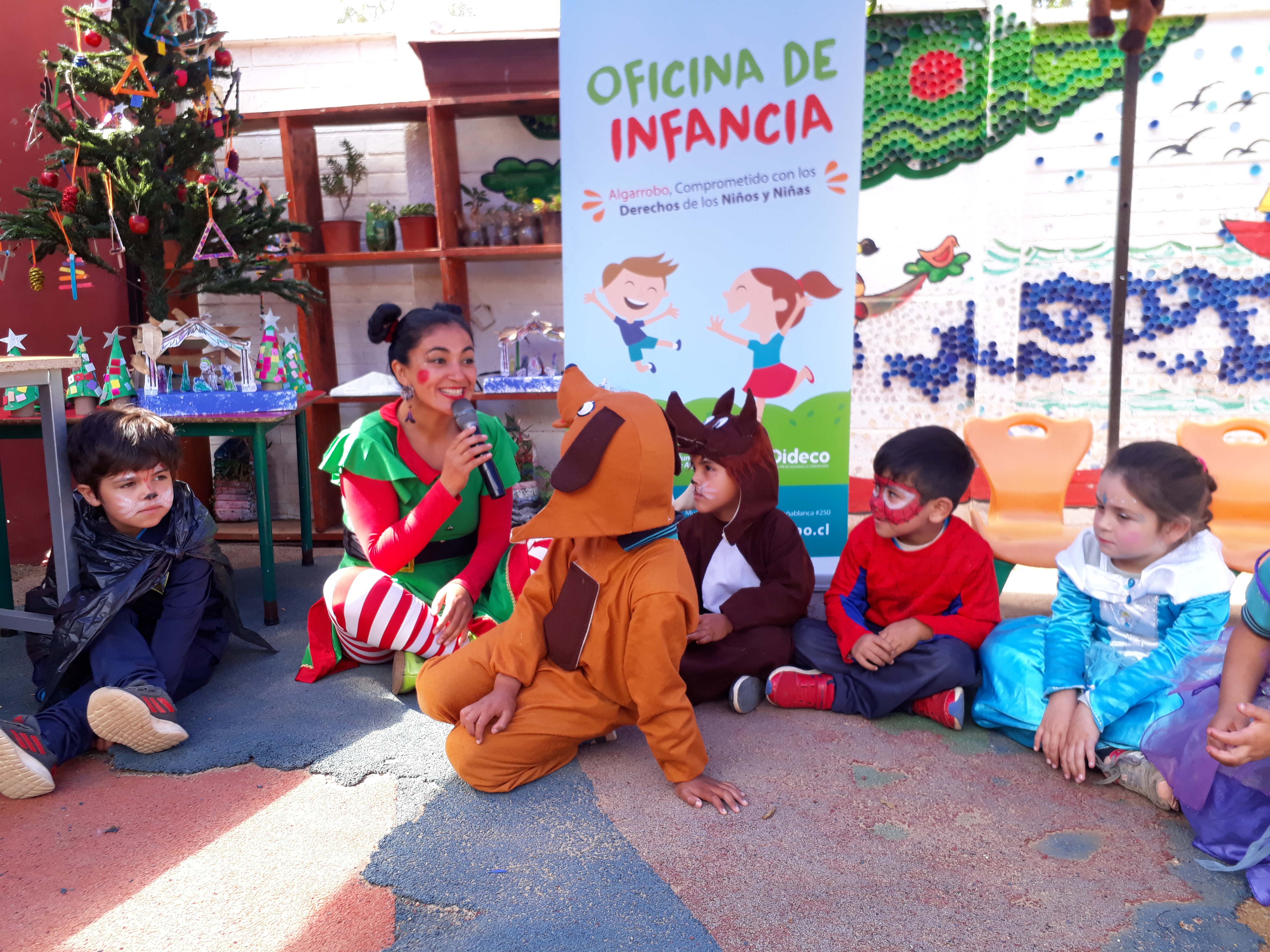 Celebración Navidad Escuela El Yeco.